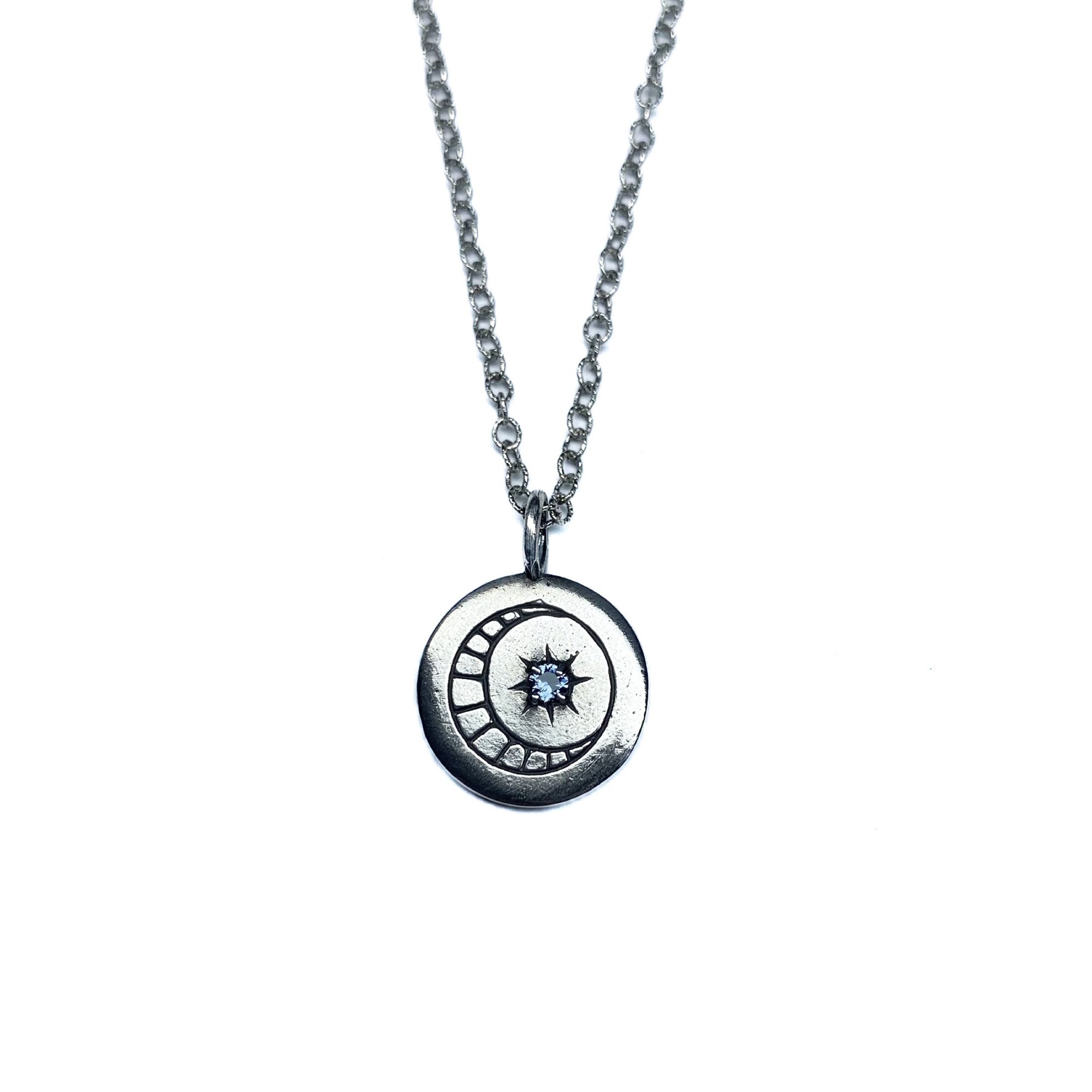 Nocturne necklace in sterling silver or gold | Arcana Obscura